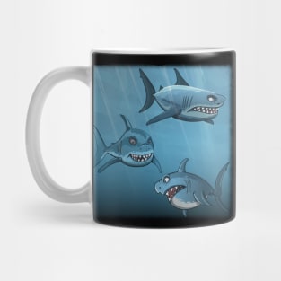 Comic Sharks. Mug